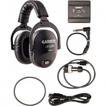 Комплект беспроводные наушники GARRETT MS-3 + беспроводной модуль для наушников GARRETT Z-LYNK WIRELESS KIT